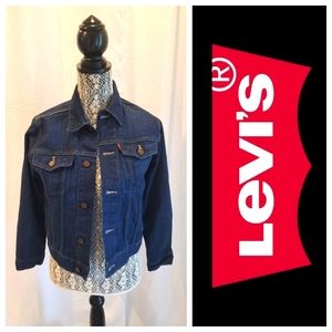 LEVI'S Vintage Style Dark Denim Sz 10-12 Youth or Ladies XXS-XS